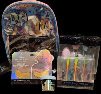 Princesa Blancanieves Paquete Bolsa, Jabón, Almohadillas de Gel, Pinceles y Esponjas de Maquillaje, Niebla Foto 1 de 4