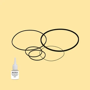 Riemen Öl = Kit 5 für Aiwa NSX-SZ 70 Tape Deck Compact System - Picture 1 of 6