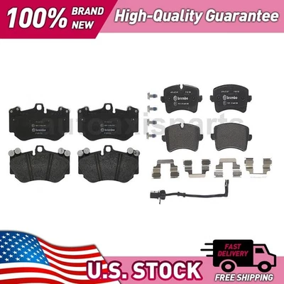 Juego de 2 pastillas de freno de disco Brembo delanteras traseras para Audi RS5 2013-2015 Foto 1 de 3