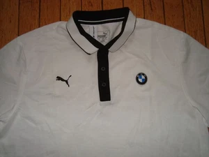 PUMA BMW MOTORSPORT MEN'S POLO SHIRT SIZE LARGE HARDLY WORN! - Picture 1 of 11