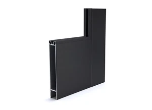FHC BCSWS10AA Bottom Corner Sample Kit Wide Stile - Dark/Black Bronze Anodized - Picture 1 of 4