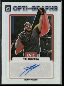 2023 Optic UFC TAI TUIVASA Opti-Graphs Prizm Auto #OG-TTV N391 - Bild 1 von 3