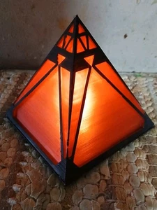 Star Wars Holocrón Sith Iluminado Oscuro Impreso en 3D Prop Vader - Imagen 1 de 2