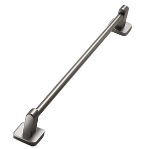 Estante de pared de baño sin clavos toallero para soporte sin barra de taladro - Imagen 1 de 12