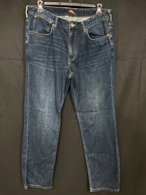 Tommy Bahama SKU 486 Mens Relaxed Fit Blue Denim Jeans Size 38x32  - Image 1 of 4