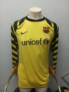 FC Barcelona Match worn goalkepper Portero camiseta futbol football shirt L - Imagen 1 de 4