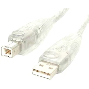 Startech USB2HAB15T 15FT USB A TO B CABLE USB 2.0 USB A TO B MALE PRINTER CABLE  - Picture 1 of 1