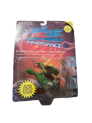 Mini juego Worf Star Trek The Next Generation Innerspace Klingon Bird of Prey Foto 1 de 2