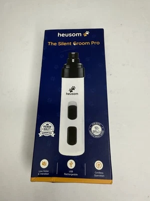 Nuevo Molinillo de Uñas Heusom Silent Groom Pro, Recortador de Uñas para Perros, USB Recargable Foto 1 de 4