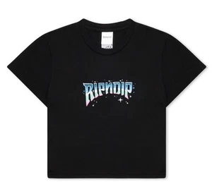 SUPERSTAR CROPPED BABY TEE (BLACK) LARGE - Picture 1 of 6