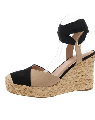 I.N.C. Sandalias de cuña alpargata International Concepts Moniquee - Talla 11 Foto 1 de 4