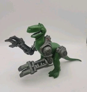 Disney Toy Story That Time Forgot Battle Armor Rex Figura Navidad Especial Raro - Imagen 1 de 9