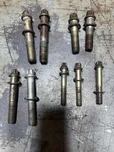 BMW E34 E36 E39 E46 M50 M52 M54 Engine Transmission Bellhousing Bolt Set - Foto 1 di 9