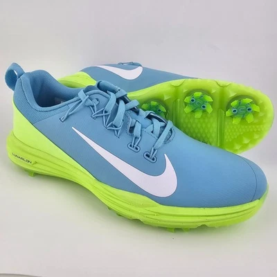 Zapatos de golf Nike Lunar Command 2 tacos azul cielo verde fantasma para mujer talla 7 Foto 1 de 4
