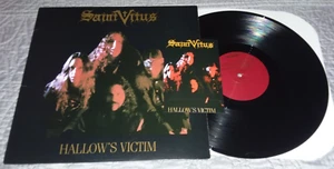 LP SAINT VITUS Hallow's Victim 1985 Orig SST Label SSTC 052-Rare w/Photo Card - Picture 1 of 15