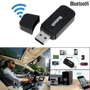 Audio Receiver Transmitter Jack Auto Bluetooth Aux Adapter AU F9W1 Kit Car P2A3 - Afbeelding 1 van 12