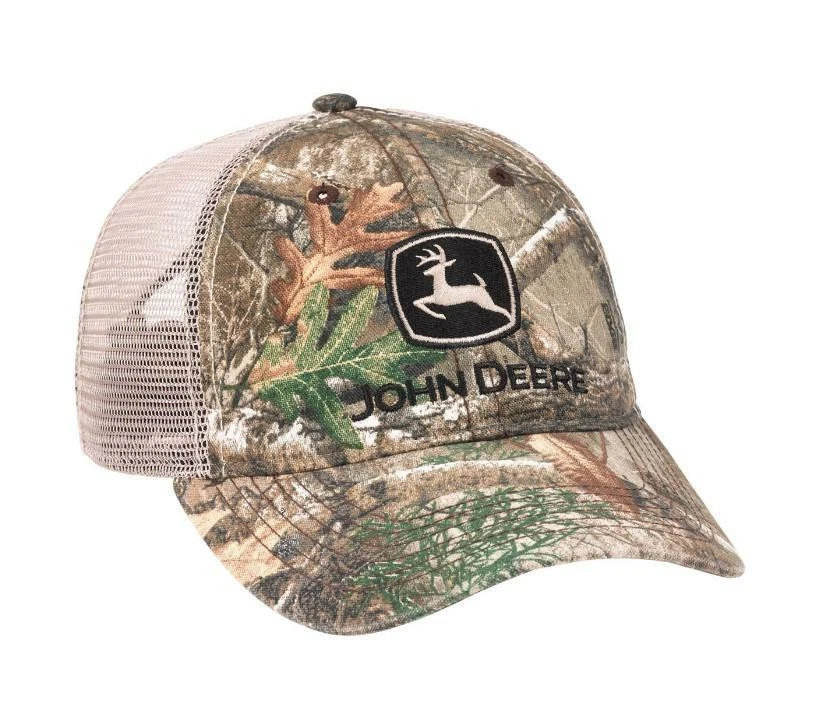 LP69050 John Deere Licencia Borde Lavado Camuflaje con Gorra/Sombrero de Malla Foto 1 de 1