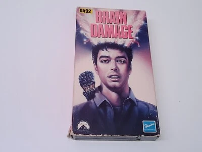 Brain Damage 1988 VHS USA NTSC Palisades Video Frank Henenlotter Elmer R-Rated - Bild 1 von 4