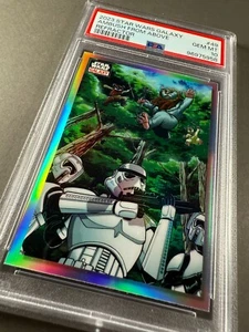 (PSA 10) 2023 Star Wars Galaxy #49, “Ambush From Above” Refractor - Picture 1 of 3