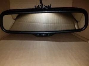 2005 TO 2015 AUDI A3 A5 A6 QUATTRO Q7 S4 S5 S6 BLACK REAR VIEW MIRROR COMPASS - Picture 1 of 14