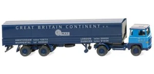 Wiking 051702 Scania 111 Flatbed Tractor Trailer MAT - Picture 1 of 1