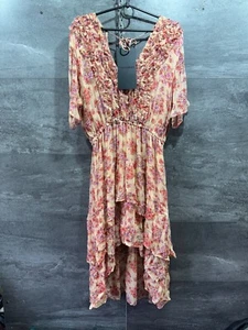 The Kooples vintage flowers muslin ruffle dress Size 3 - Picture 1 of 20