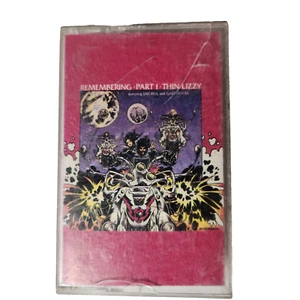 THIN LIZZY Remembering Part 1 70's Rock Music Cassette 1998 Eric Bell Gary Moore - Picture 1 of 13