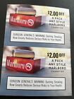 (2) Marlboro coupons $2 Off One Pack - $4 Total - Exp 9/30/2023