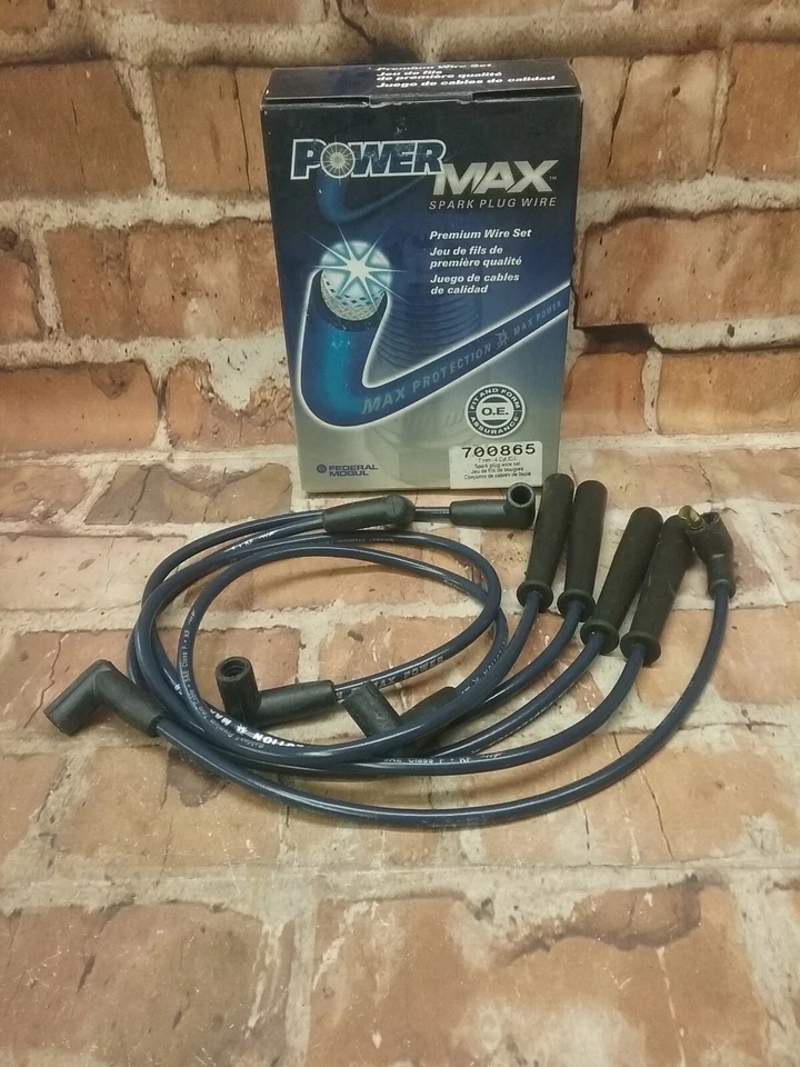 700865 Power Max Federal-Mogul Spark Plug Premium Wire Set 7mm Blue - Image 1 of 1