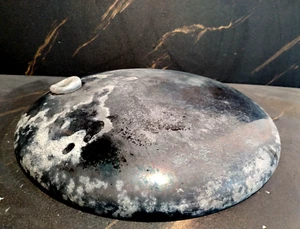 LAMPENSCHIRM, Ø 435 mm, H 80 mm, MURANOGLAS, HAND MADE IN ITALY - Bild 1 von 10