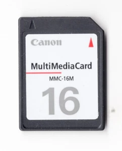 Canon 16MB MEGABYTE MMC MultiMediaCard MMC-16M Camera Memory Card - Picture 1 of 2