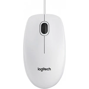 Logitech B100 Optical USB Maus Weiß OEM – Ergonomisch, präzise, Plug & Play - Bild 1 von 2