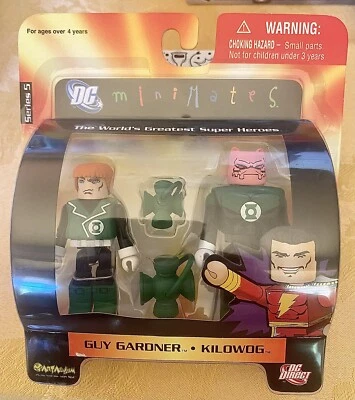 Art Asylum DC Minimates Serie 5 Guy Gardner y Kilowog DC Direct 2007 Foto 1 de 3