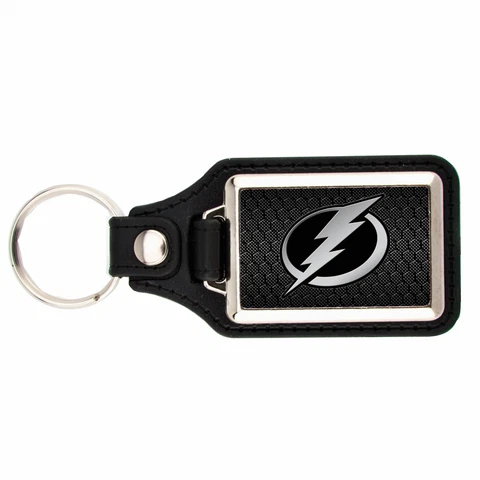 TAMPA BAY LIGHTNING KEYCHAIN BLACK EDITION HOCKEY KEY CHAIN RING Cover
