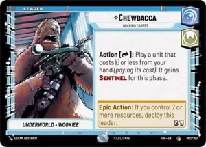 Chewbacca #003/252 Star Wars Unlimited Spark of Rebellion NM - Picture 1 of 1
