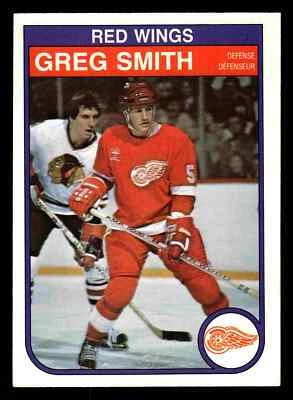 1982-83 O-Pee-Chee Greg Smith #96 - Detroit Red Wings - Image 1 of 2
