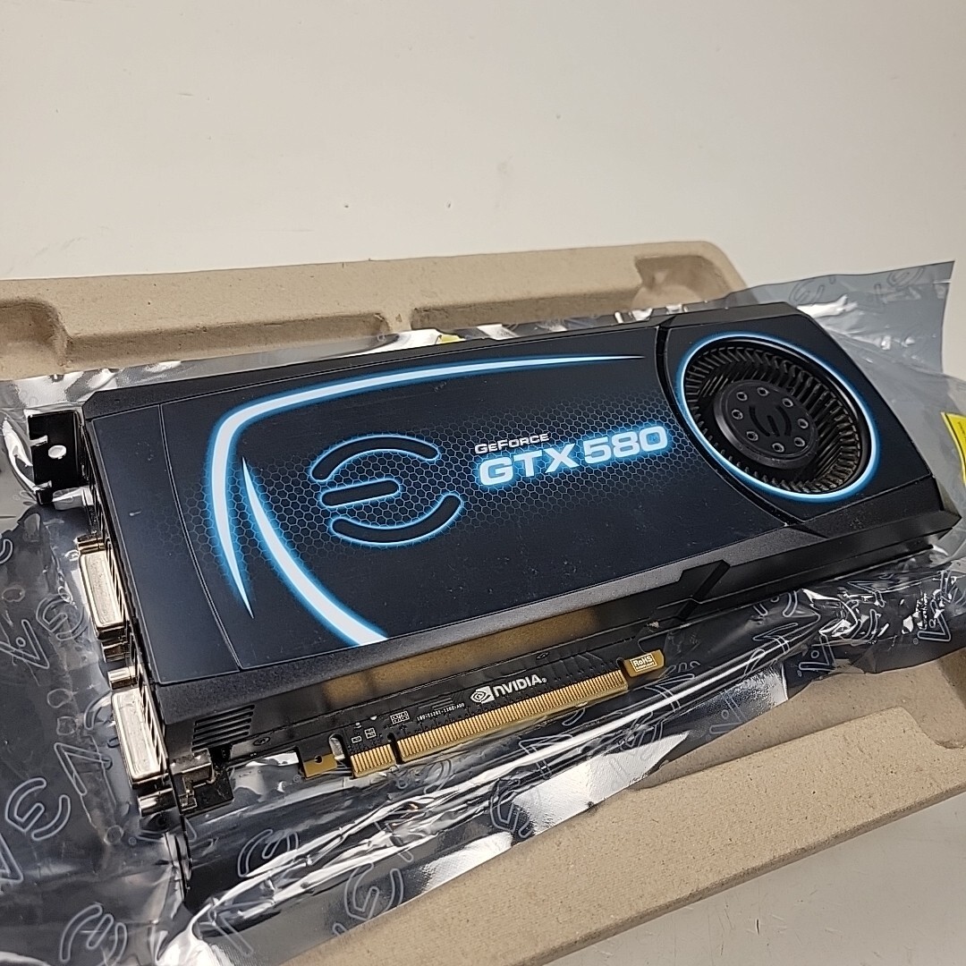 EVGA GTX580 Hydrocopper-2 可読 (水冷ワンスロットグラボ）