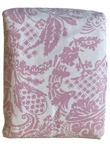 Swell Riviera Tropical Pink 3 Pc Duvet Cover Set Twin Bed with Sham & Bedskirt - Picture 1 of 3