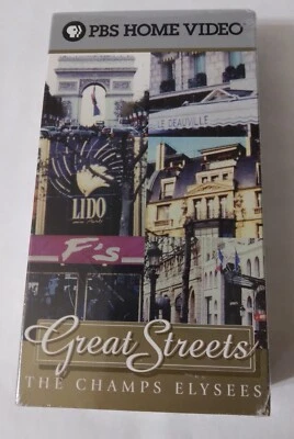 Great Streets - The Champs Elysees (France) with Halle Berry [VHS NEW & SEALED - Image 1 of 3