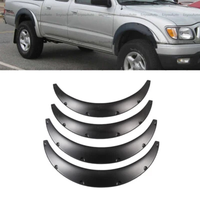 4X 35" For Toyota Tacoma 95-04 Universal Extended Fender Flares Wheel Arches  - Image 1 of 4