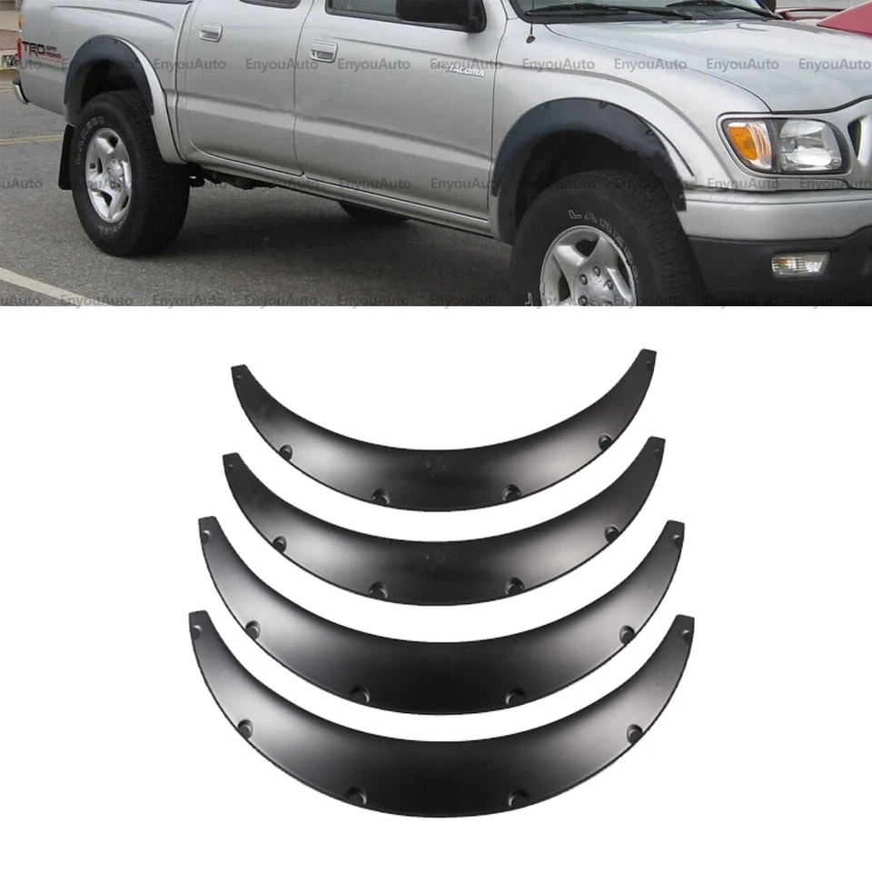 4X 35" For Toyota Tacoma 95-04 Universal Extended Fender Flares Wheel Arches  - Image 1 of 4
