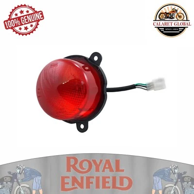 OEM TAIL LAMP ASSY FOR ROYAL ENFIELD BULLET 500 CLASSIC 350/500 591011/E - Image 1 of 4