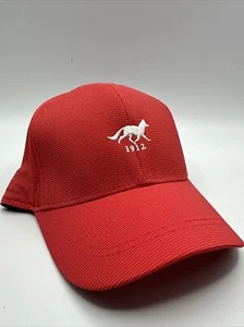 Keswick Golf Club Hat Cap Full Cry White Fox 1912 Red One Size Imperial - Picture 1 of 7