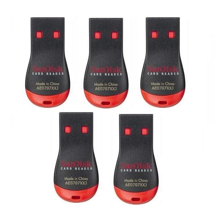 5 Pack Sandisk microSD Card Reader - Image 1 of 1