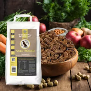 NEW: Country Pursuit Cold Pressed Chicken & Sweet Potato Dog Food 3kg & 10kg - F - Picture 1 of 14