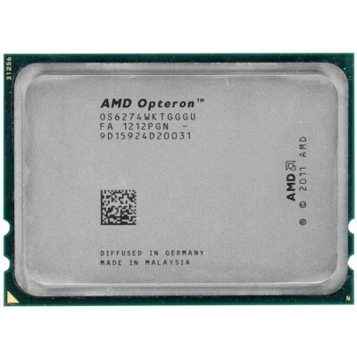 Processor AMD Bulldozer Opteron 6200 Series 6274 2.2GHZ OS6274WKTGGGU LGAG34 - Image 1 of 2
