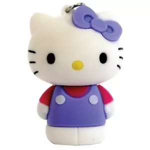 NEW SEALED Hello Kitty 8GB Universal USB flash drive Keychain MAC PC PURPLE - Picture 1 of 1