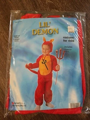 Disfraz de Halloween BBP Lil Demon para niño pequeño talla infantil Foto 1 de 4