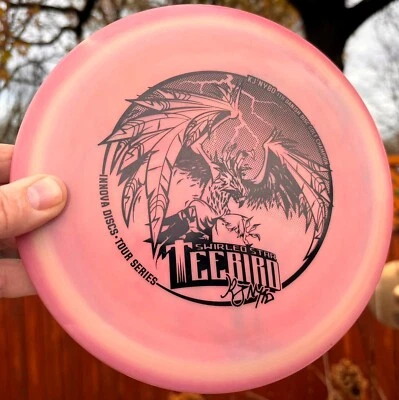 Star Teebird KJ Nybo New Swirly Disc Golf Innova w/ Halo (Free Returns)  #3539 - Image 1 of 4