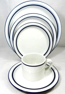 CHRISTIANSHAVN BLUE Dansk Designs 5 Piece Place Setting NEW NEVER USED Portugal - Picture 1 of 21